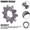 420-10T Sprocket Front Sprocket for Bike Dirt Pit Bike mini ATV 4-Wheeler Universal Motorcycle