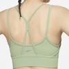 Nike Solid Low-Intensity Support Sports Bra Women Underwear Olive-Green FB2160-386