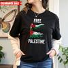 I Love Free Palestine Flag T Shirt Mother Son Gaza Strip Palestinian Unisex Top