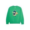 New MLB SS24 Sweatshirt Unisex Green 3AMTQ0141-07GNL