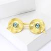 1 Stück Vintage Brillen Brosche für Damen Niedliche Lässige Anstecker Einzigartiges Brillen Geschenk für Party Outfit Zubehör