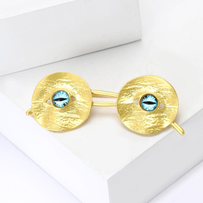 1 Stück Vintage Brillen Brosche für Damen Niedliche Lässige Anstecker Einzigartiges Brillen Geschenk für Party Outfit Zubehör