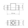 22mm Temperature Switch Radiator Fan For KTM 125-530 EXCF EXC XC XCF XCW SX SXF Fan Thermostat For Yamaha Kawasaki Honda CR CRF