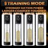 Automatic Male Masturbators Penis Vacuum Sucking Pump 9 Sucking Vibrator Penis Enlargement Enhance Delay Trainer Sex Toy for Men