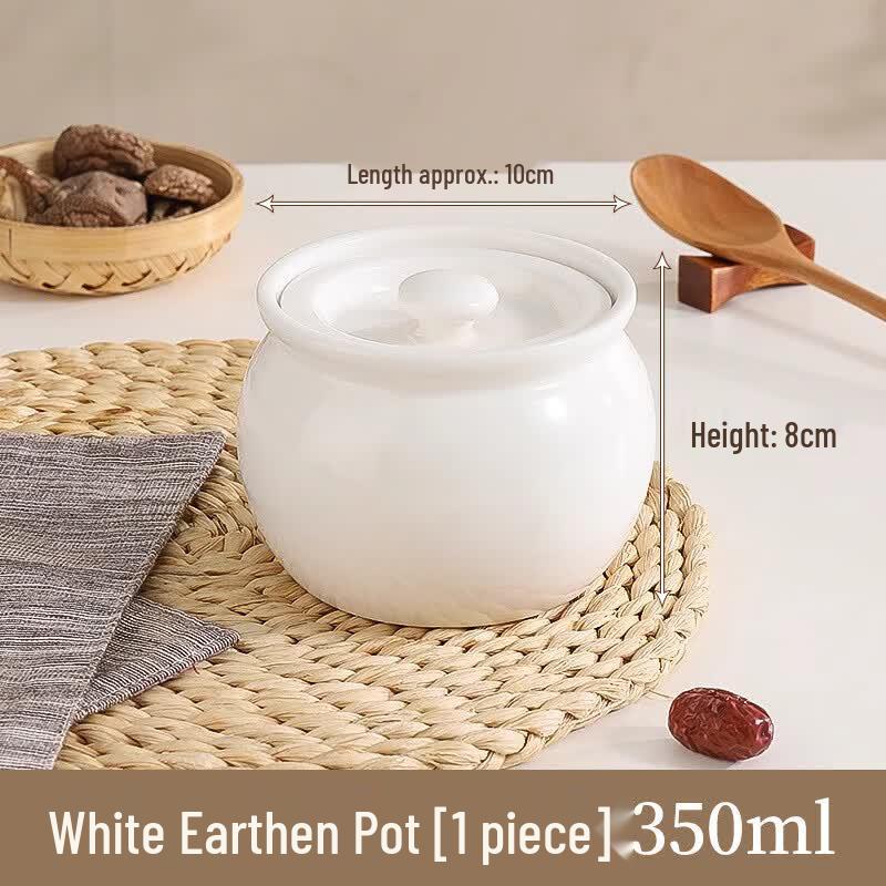 OIMG Ceramic Stew Pot with Lid