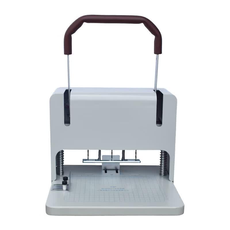 Qiyan QY-6550A Adjustable Margin Electric 3-Hole Punch CN Plug (adapter Included)