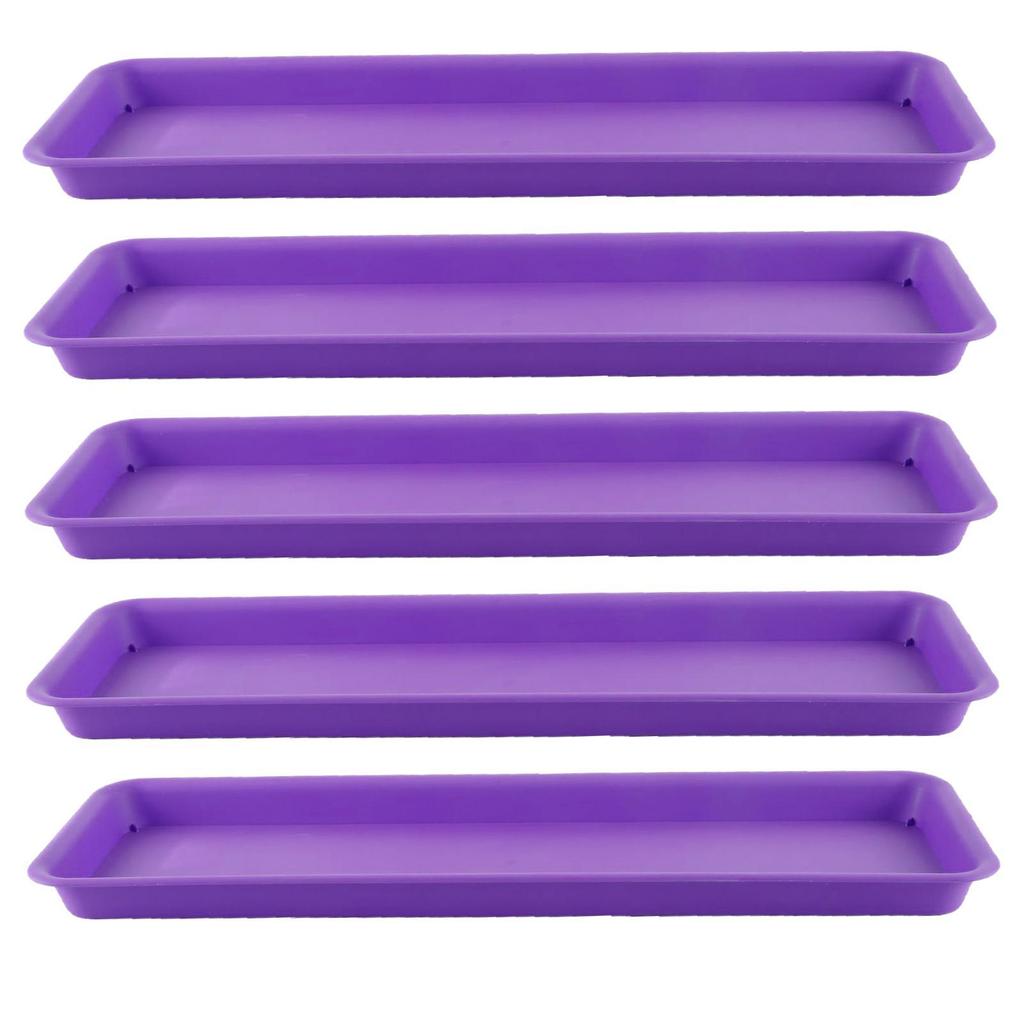 5Pcs Plant Trays, Plant Saucers, Flower Pot Saucers, Flower Pot Drainage Trays for Indoors, Outdoor
