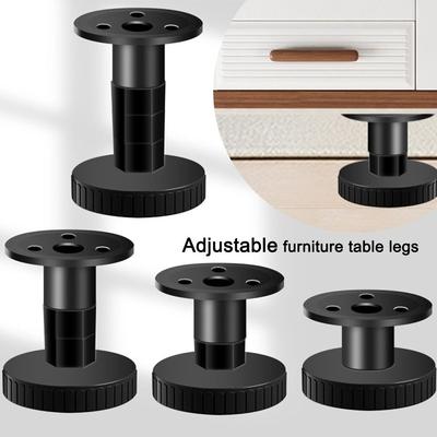 Replacement Furniture Legs Adjustable Cupboard Sofa Chair Feet Cabinet Legs  Furniture Accessories