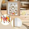 DIY Mini-Museum Silhouette Box USA für Hochzeitsjubiläum Geschenk