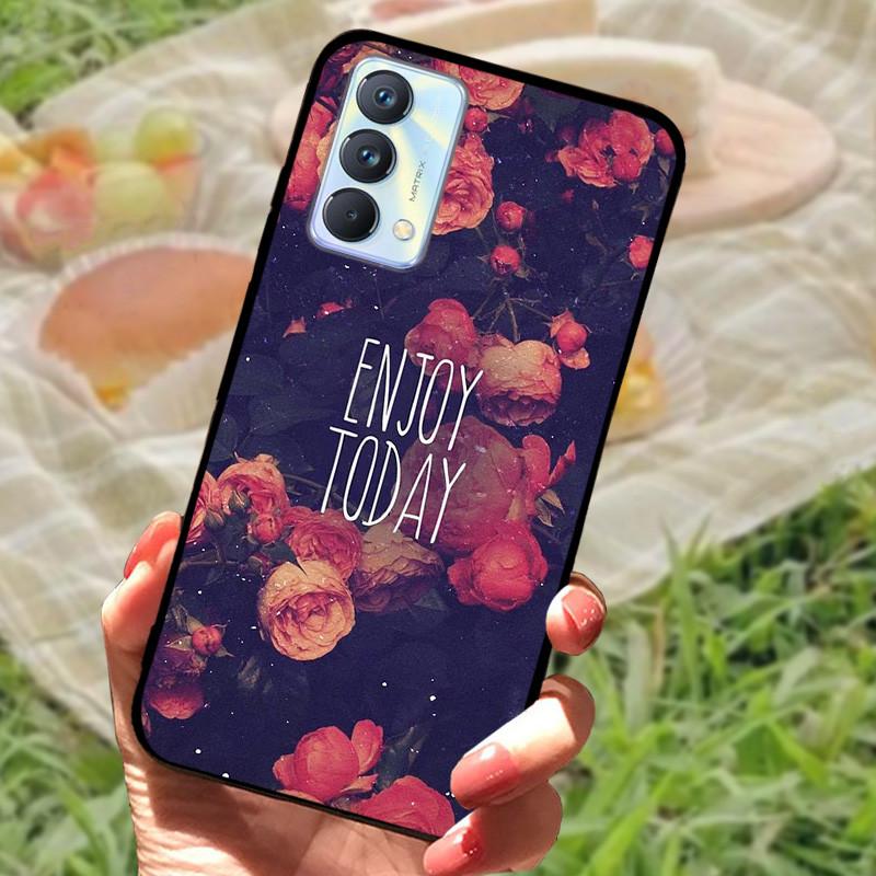 Für Realme GT Master Edition Hülle Marmor bemaltes Cover Weiches Silikon Stoßfeste Handyhülle Für Realme GT Master Hülle Bumper
