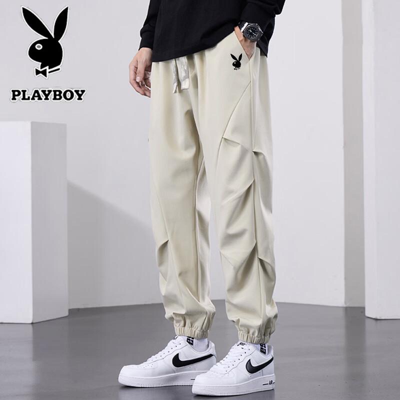 PLAYBOY Men's Casual Jogger Sweatpants