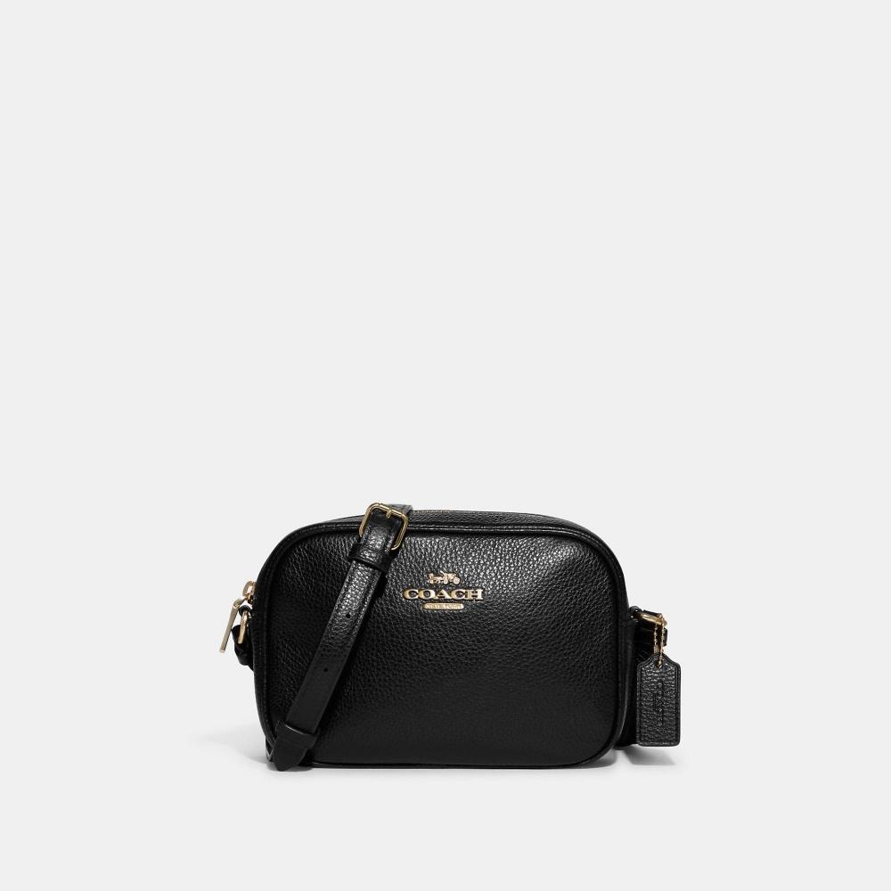 

Сумка для фотоаппарата Coach Mini Jamie золотисто-черная