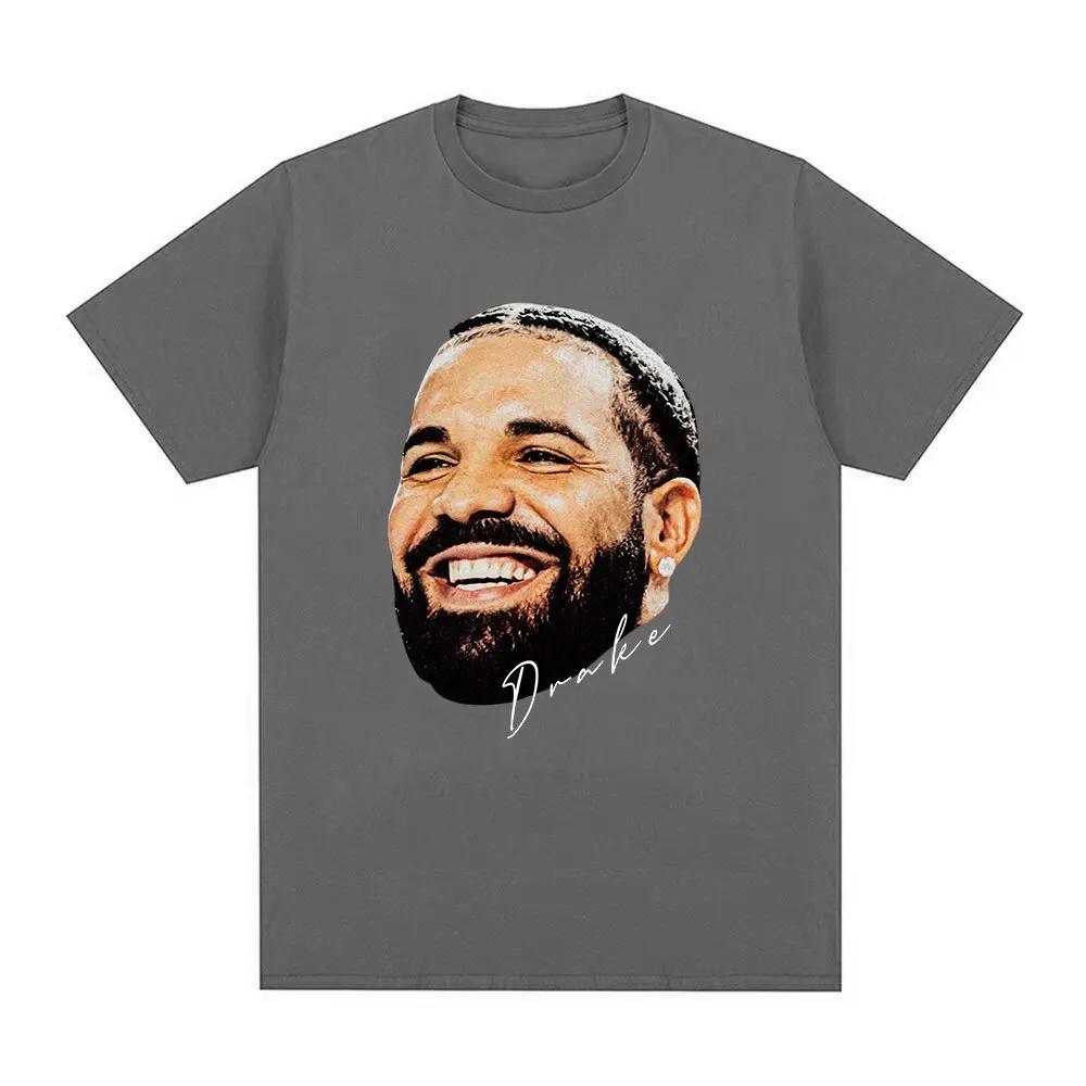 Hip Hop Rapper Drake Graphic T Shirt Vintage Gothic Oversized Short Sleeve T-shirt Casual Cotton T-shirts Streetwear Unisex
