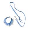 Breathable Dog Harness for Small Dogs No Pull Design Easy Walk Collar Adjustable Fit Leashes