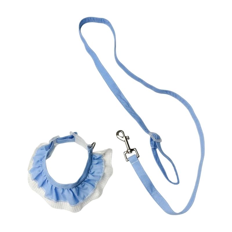 Breathable Dog Harness for Small Dogs No Pull Design Easy Walk Collar Adjustable Fit Leashes