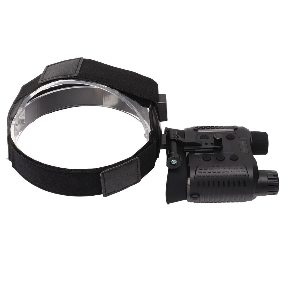 1080P FHD Head Mounted Goggles Night Vision Binoculars 7 Gears Infrared 8X Zoom for Hunting Camping