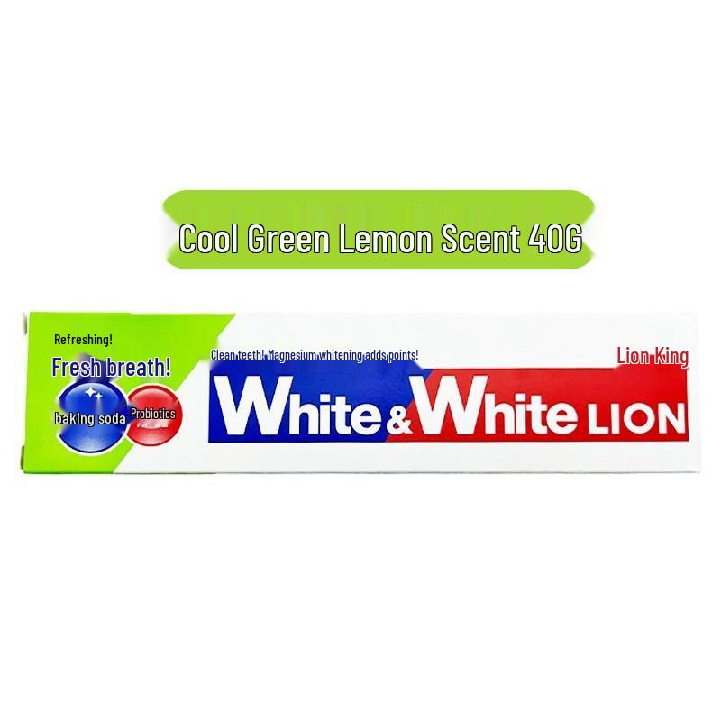 

Selected Lion White Grapefruit Toothpaste with Baking Soda, 120g - For Stain Removal and Fresh Breath