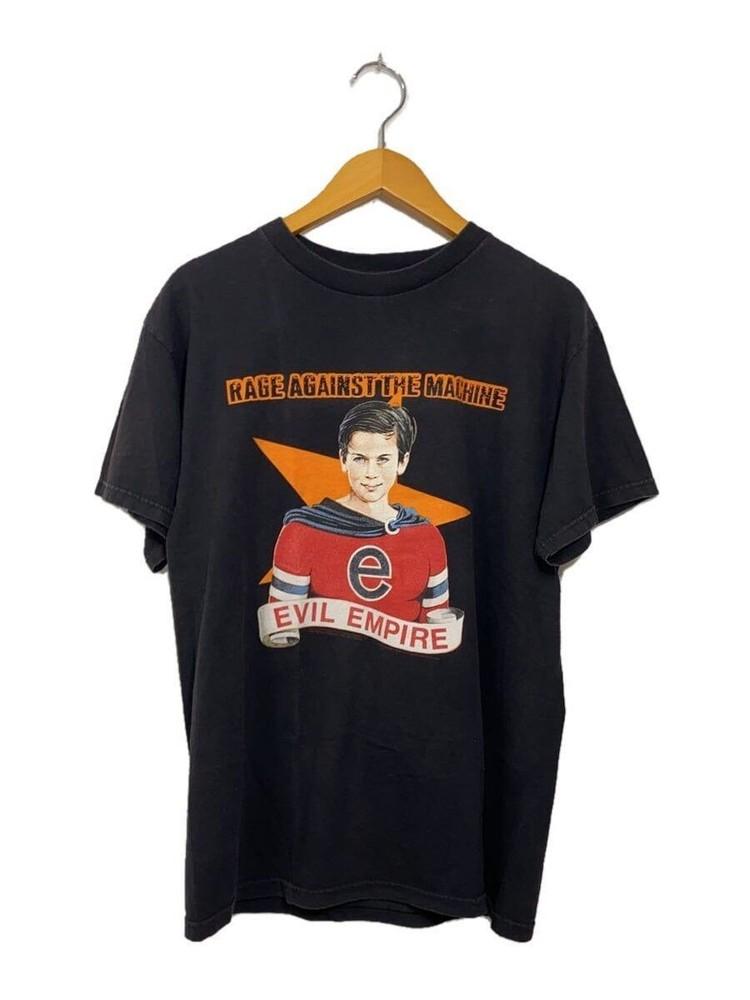 Новая Рождественская Подарочная Унисекс Футболка RAGE AGAINST THE MACHINE EVIL EMPIRE S-5XL CA332 S