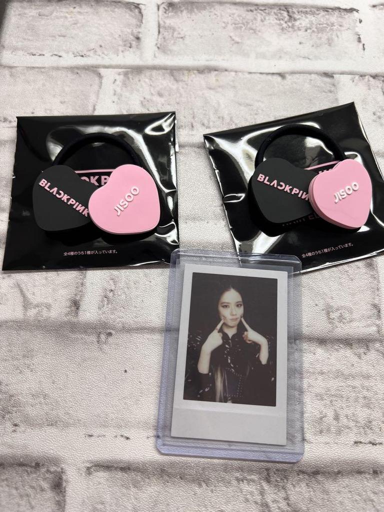 [USED] BLACKPINK Instax Trading Card Jisoo Hair Tie