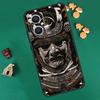 Samurai Japanese Warrior Mask Case For OPPO Reno 14 F 13 12 11 10 Pro 8T 8 7 Lite Cover For OPPO Find X8 X6 X5 X9 Pro Coque