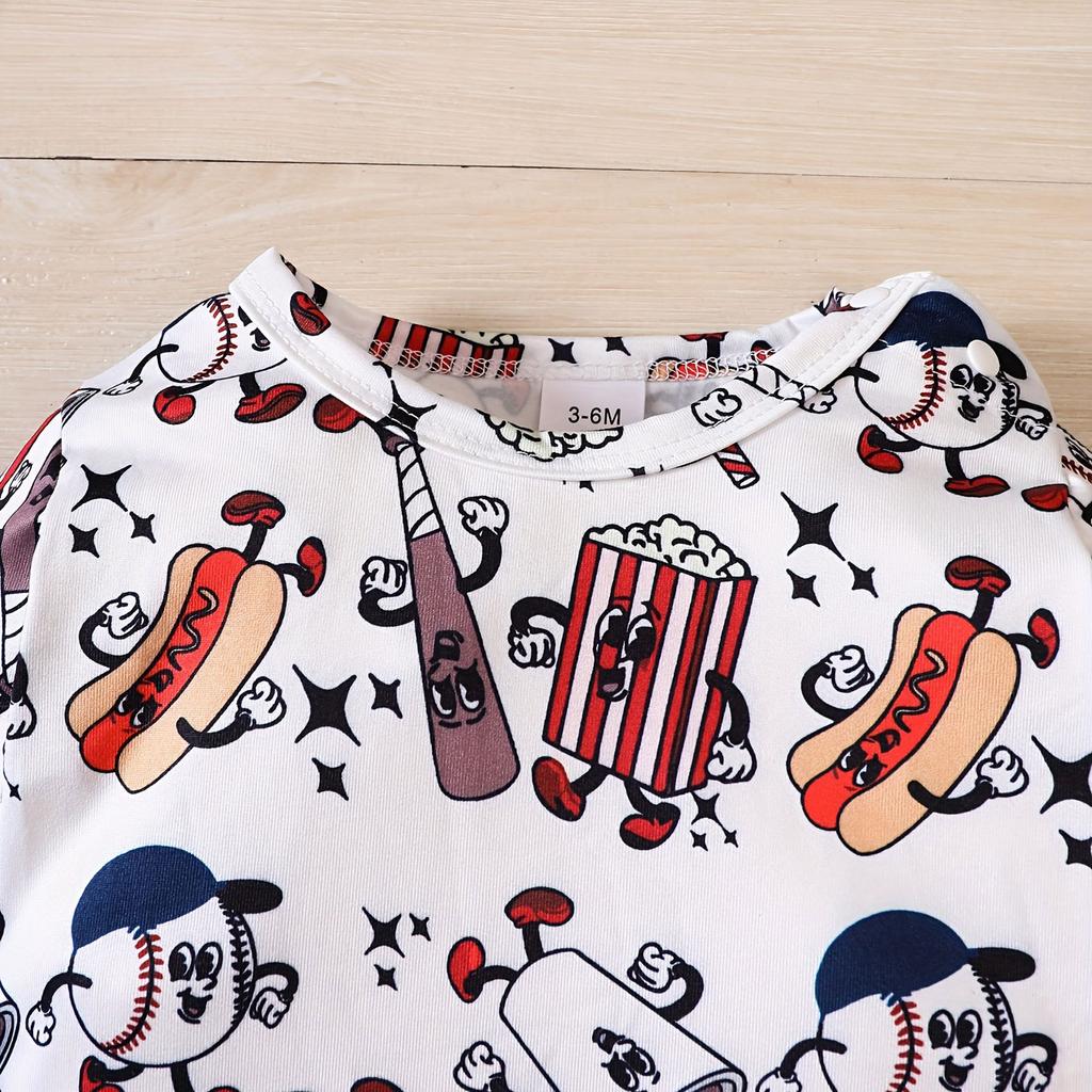 Neugeborenes Baby Herbst Strampler mit langen Ärmeln Overall Cartoon Tierdruck Overall Kleinkind Jungen Herbst Kleidung 0-24M