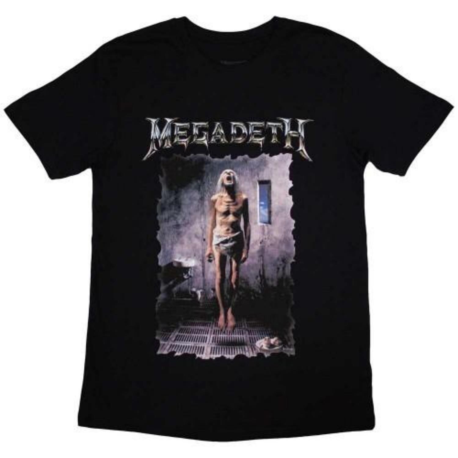 Megadeth Unisex Adult Countdown Back Print T-Shirt S