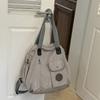 Solid Color Nyl 2026 New Product Student Backpacks Zipper Popular Casual Shoulder Bag  Soft Versatile Commuting Handbag