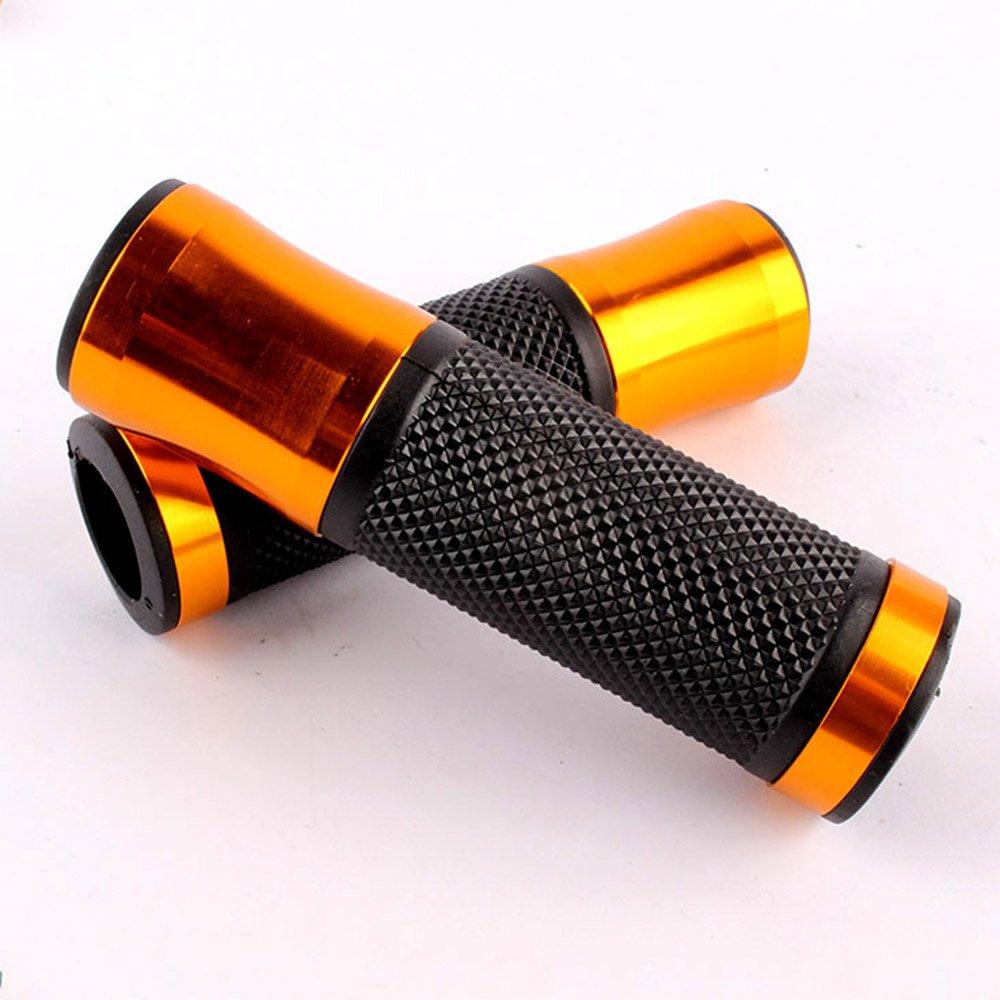 evomosa Handle Grip Bar End Bike Universal Motorcycle Clip Aluminum Bar End 0.9 inch