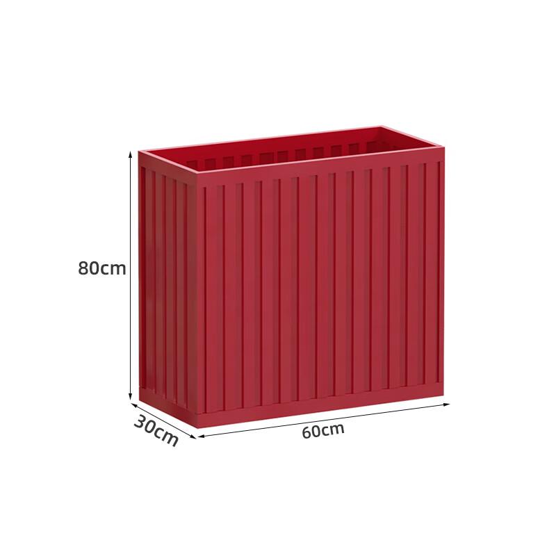 Industrial Outdoor Iron Planter Box