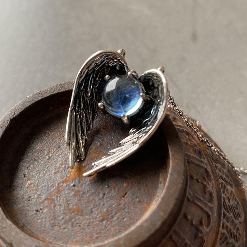 Jewelry Artistic Wing Gemstone Detailing Contemporary Style Gift Decoration Use