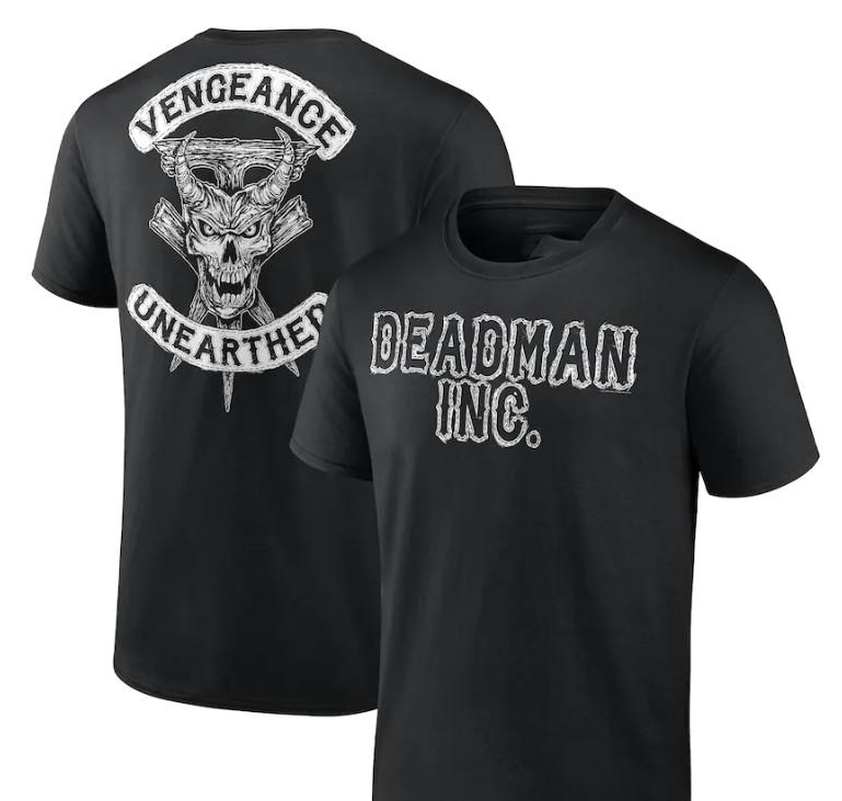 Black The Undertaker Vengeance Unearthed Retro T-Shirt Unisex T-Shirt XXL