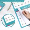 2026 Wall Calendar - 3 Month Wall Calendar 2026, Jan 2026 - Dec 2026, 11.25" X 26", 3 Month Calendar 2026, 3 Month Vertical Calendar with Thick Paper