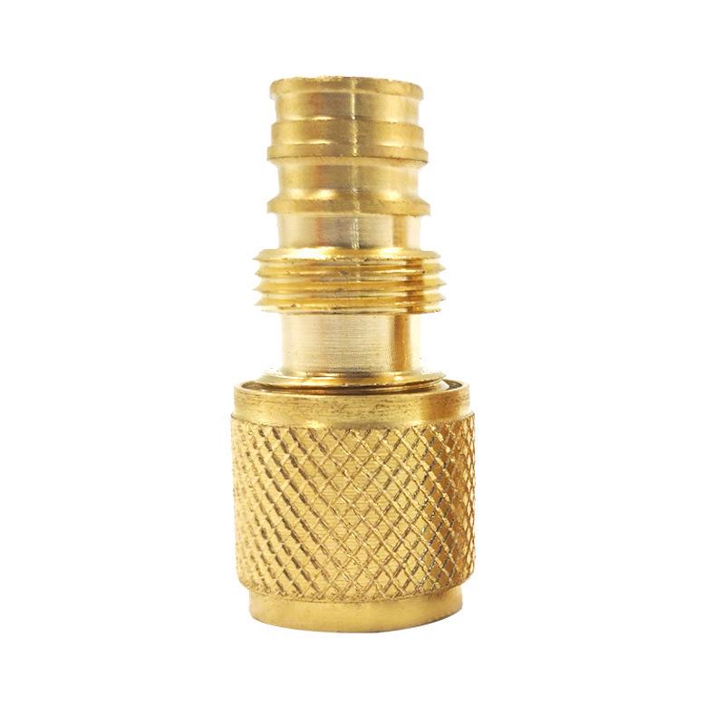 All-Copper Car Wash Spray Gun with Pressurized Nozzle and Hose Connector (1/2 Inch, 3/4 Inch).