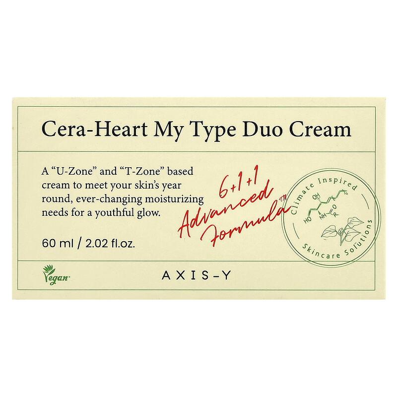 Cera-Heart My Type Duo Cream, 2.02 Fl Oz (60 Ml)