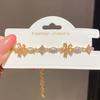 Golden Glow Floral Gemstone Bracelet - Elegant Daily & Party Hand Jewelry