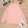 Girls' Fashionable Camera and Flower-patterned Hoodie for Children, Winter and Autumn Casual Hoodie for Kids