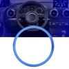 Steering Wheel Cover Trim, Red & Blue Car Steering Wheel Ring Trim, Interior Decoration