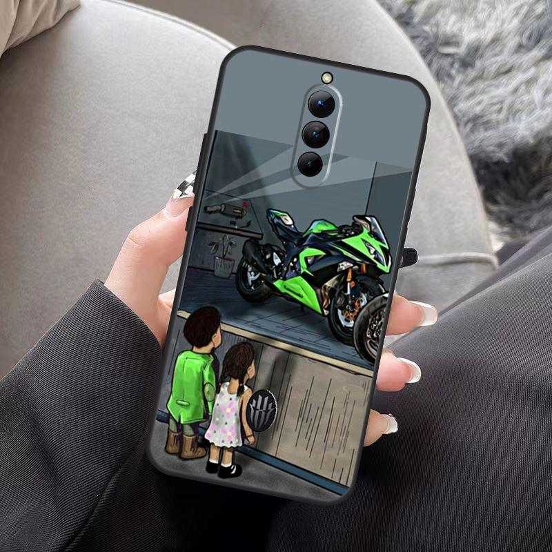 Motorcycles On Display Case For ZTE Nubia Red Magic 10S 10 Air 8 8S 9 9S 11 Pro Plus 5G 6R 7 6 7S 6S Pro Back Cover