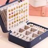 Elegant Jewelry Storage for Case for Earring Gift for Women On Valentine's Day Mother's Day Double Layer Jewelry Organiz