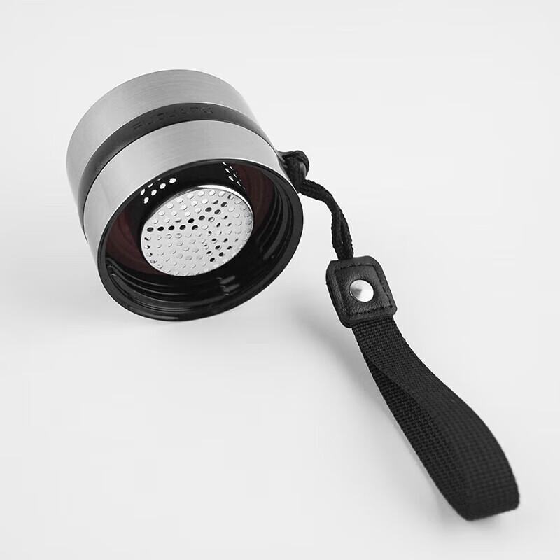 FUGUANG Double-Layer Insulated Glass Water Bottle with Tea Infuser