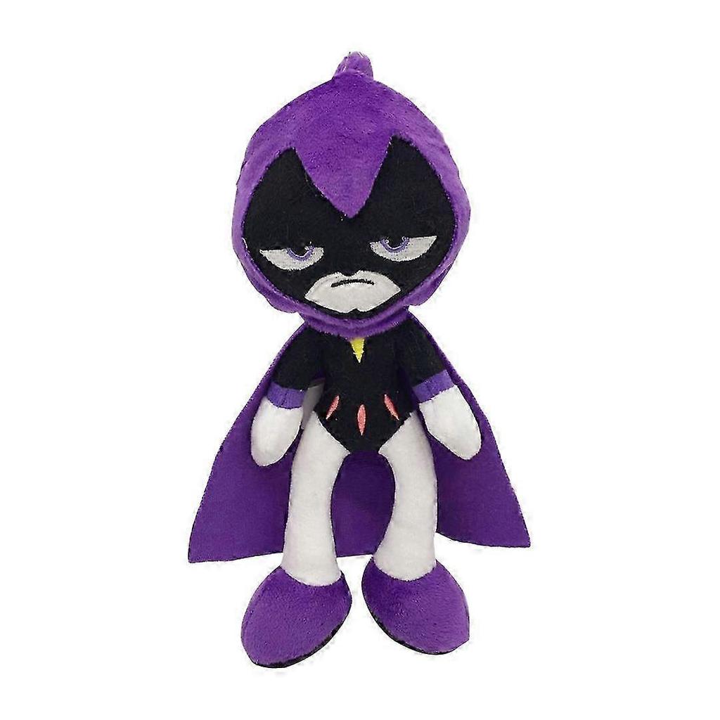Cartoon Robin Stuffed Toy Anime Teen Titans and Go Plush Dolls Raven Beast Boy Peluche Juguetes for Kids Birthday Gifts