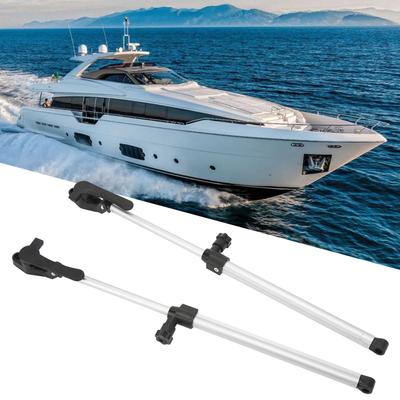 New 2Pcs RV Window Support Rod 310‑435mm Telescopic Aluminium Alloy for Motorhome Camper Trailer RV Windows Accessories