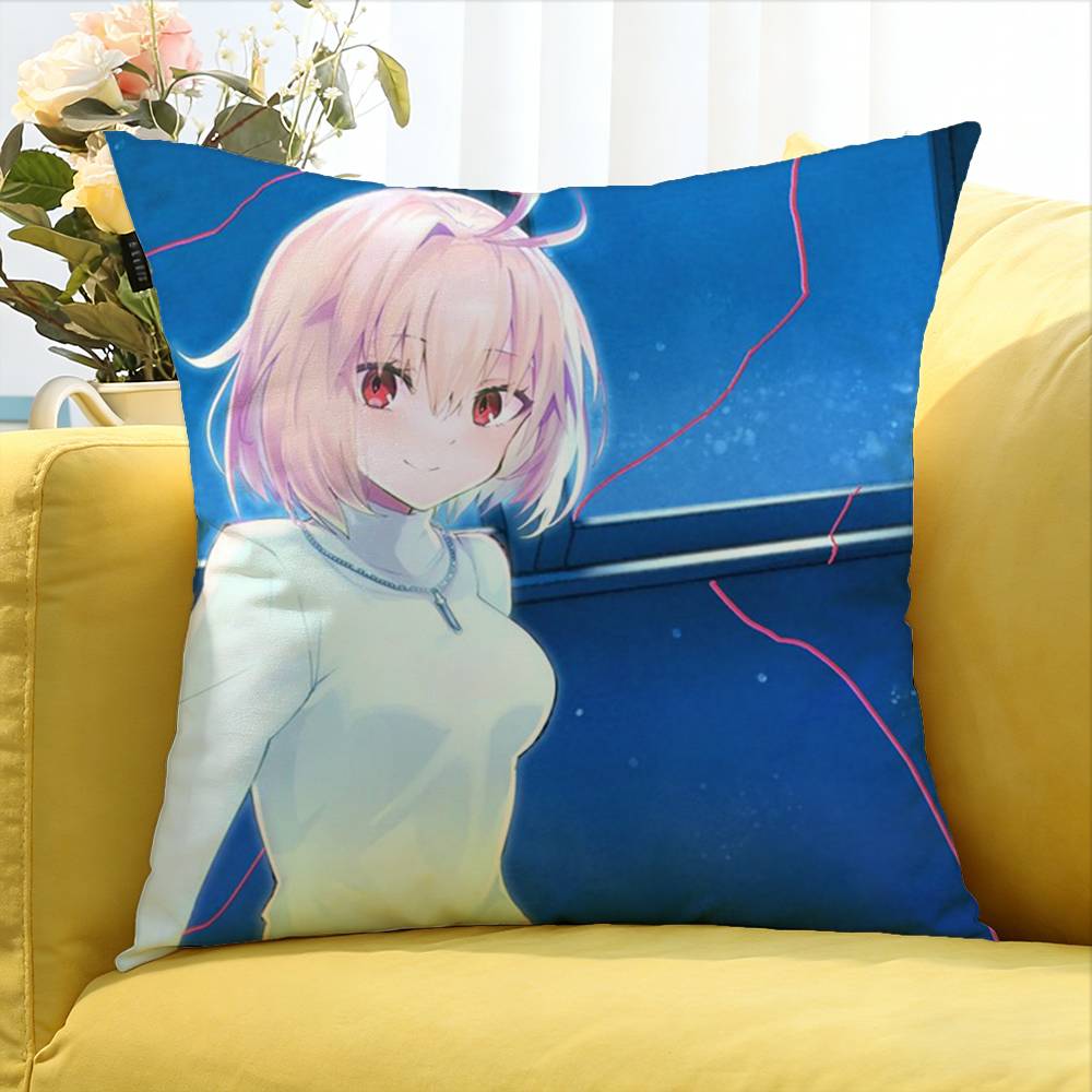 Arcueid Hisui Kohaku Tsukihime Various Sizes Square Pillow Case For Car Home Bedchamber Decor