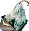 New 100% Pure Silk Scarf Women Neck Hair Headband Print Foulard Female Bandana Scarves Hijab Shawl Wraps Square Headkerchief