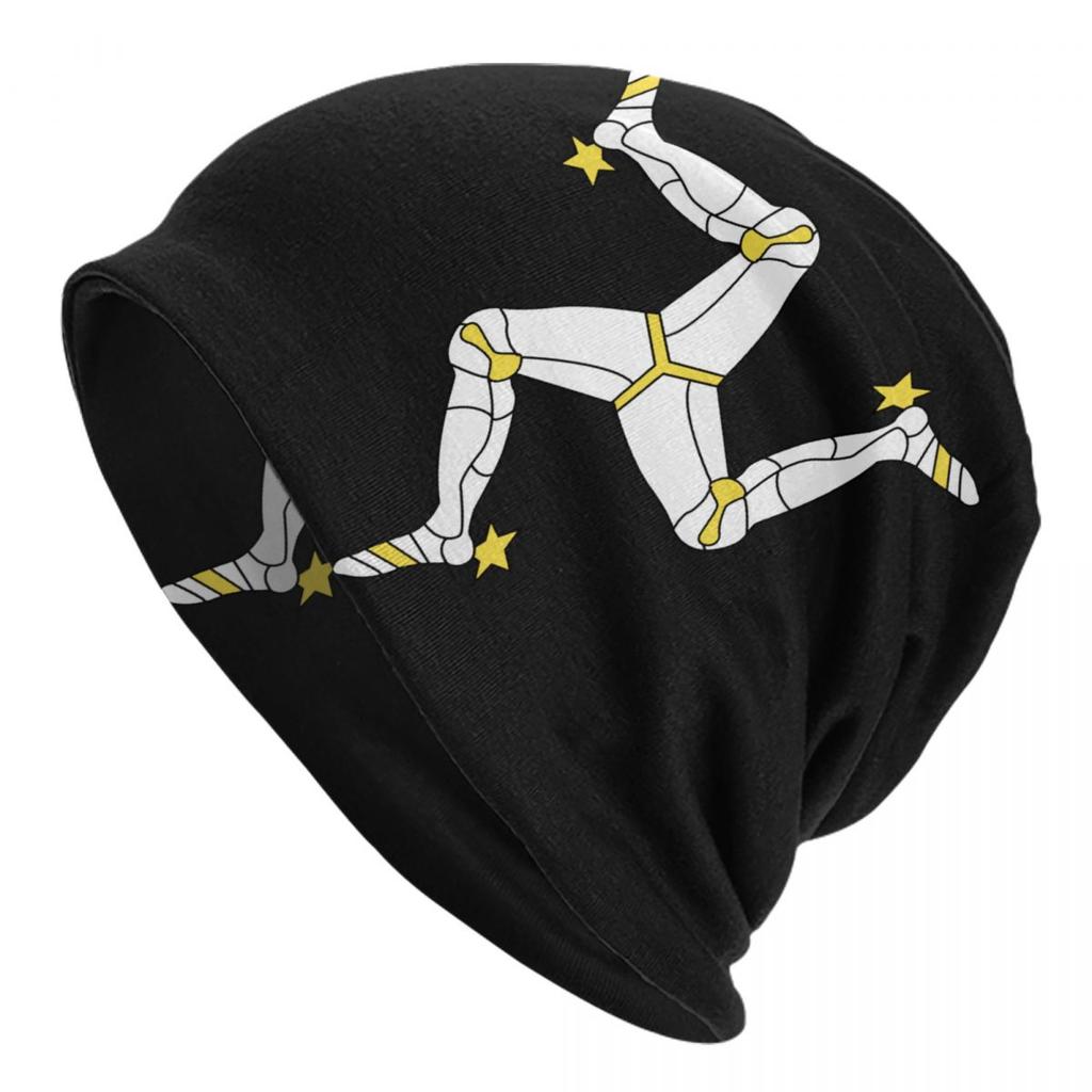 Custom Vintage TT Motorcycle Racer Skullies Beanies Caps Unisex Winter Warm Knit Hat  Isle of Unisex Bonnet Hats Outdoor Ski Cap