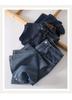 Fashionable high waisted jeans for women in autumn 2025, versatile and slimming, flared pants, long pants