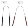 Tongue Scraper Stainless Steel Tongue Cleaner Professional Teeth Cleaner Kit Metal Adults Eliminate Dental Tools
