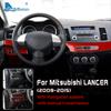 Наклейка на панель приладів в стилі карбону для Mitsubishi Lancer 2008-2015