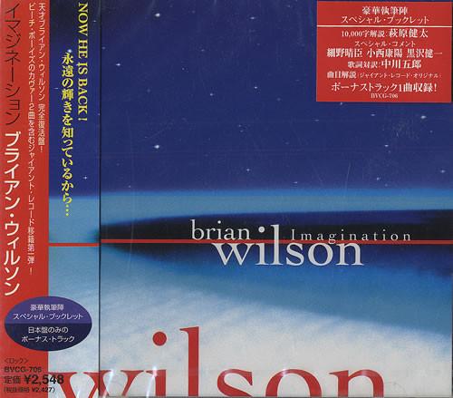 CD BRIAN WILSON; JOE THOMAS - Imagination BVCG706 Giant Records 1998 Japan Rock Used