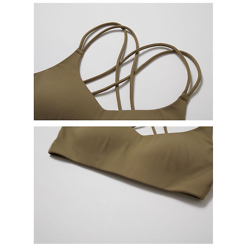Nahtloser Sport-Unterhemd-BH Schnelltrocknend Sexy Bequem Bralette für Fitness Laufen